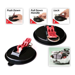 Βεντούζες Δεσίματος Ασφαλείας για το Αυτοκίνητο – Suction Anchor Plus 18668-159