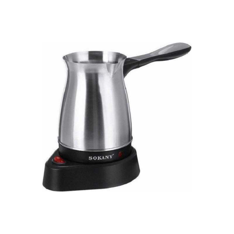 Ηλεκτρικό Mπρίκι Inox 600W, 500ml SOKANY SK-214
