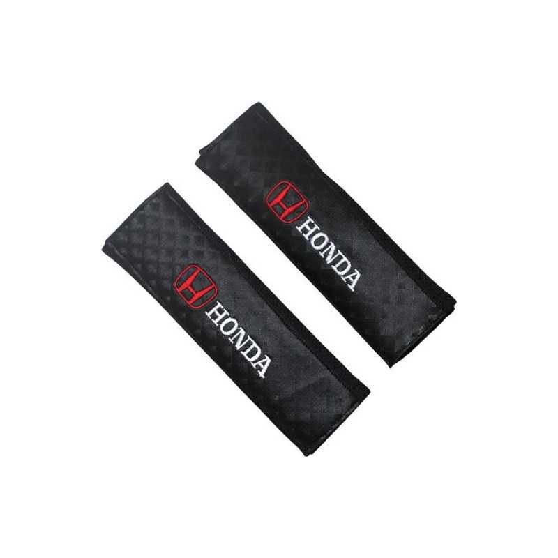 Μαξιλαράκια Ζώνης Αυτοκινήτου Carbon 2τμχ HONDA HW-0196HO