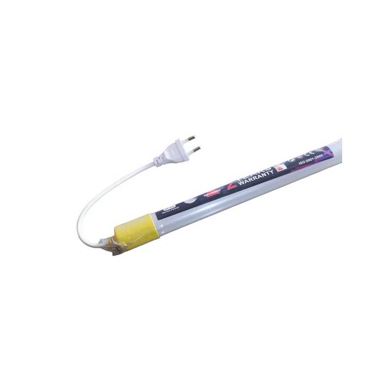 Αδιάβροχη λάμπα/σωλήνας φθορίου led 1,2μ 18W RZ-149 Κίτρινο χρώμα