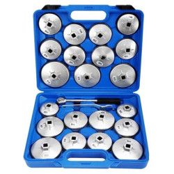 Σετ Φιλτρόκλειδα Κούπας Λαδιού Αλουμινίου Με Καστάνια 23 Τεμ. W16816