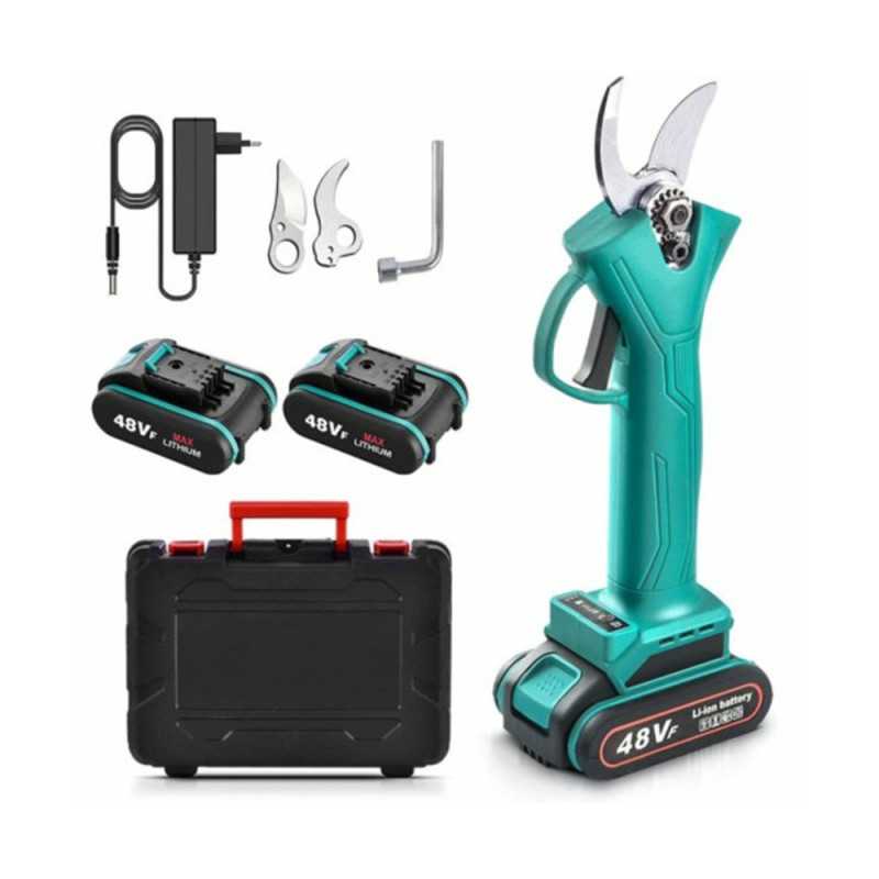 Ψαλίδι Κλαδέματος Μπαταρίας 48V με Μέγιστη Διάμετρο Κοπής 28mm