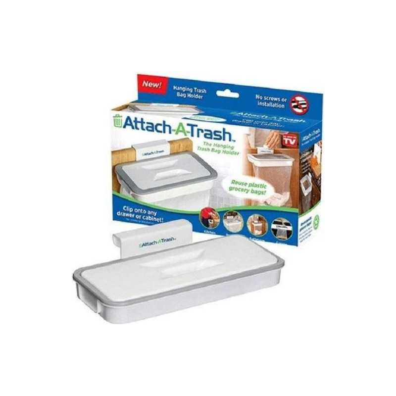 Βάση Στήριξης Attach-A-Trash για Σακούλα Πλαστική SN23521-89 Λευκό