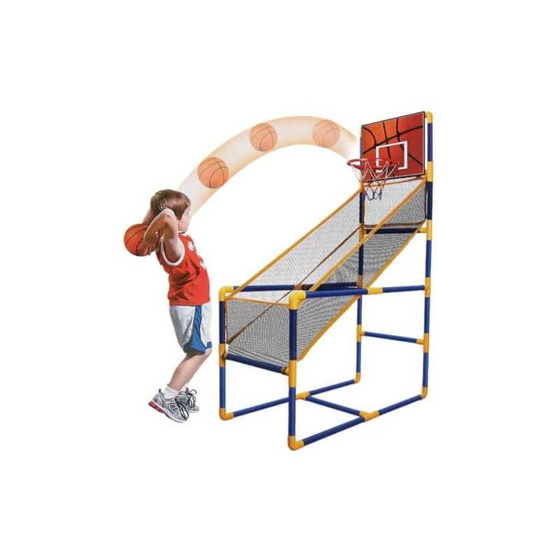 Παιδική Μπασκέτα Εσωτερικού και Εξωτερικού Χώρου με Βάση και Μπάλα 0754-900