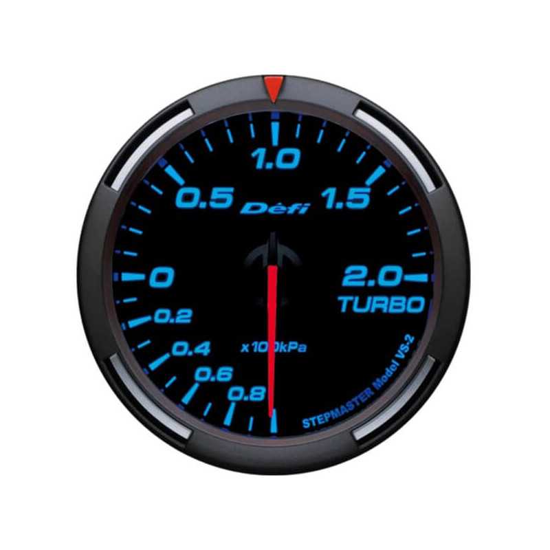 Μπαρόμετρο ηλεκτρικό φιμέ Φ60 2 bar - 2 3/8"- με κόκκινη βελόνα HW-0189 Μπλε γράμματα