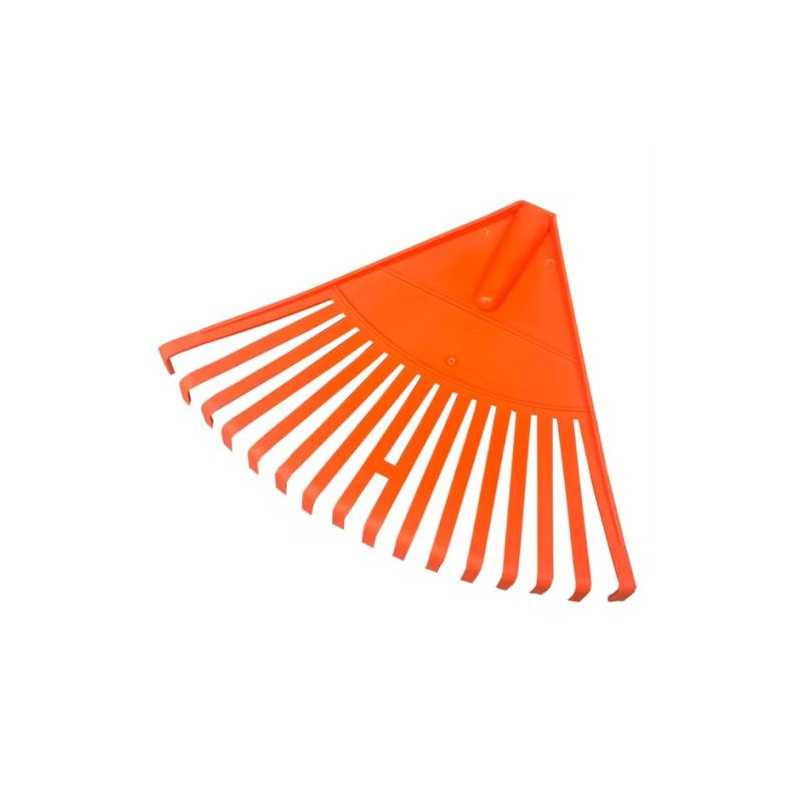 Τσουγκράνα φύλλων με 16 δόντια 13807-001 Πορτοκαλί