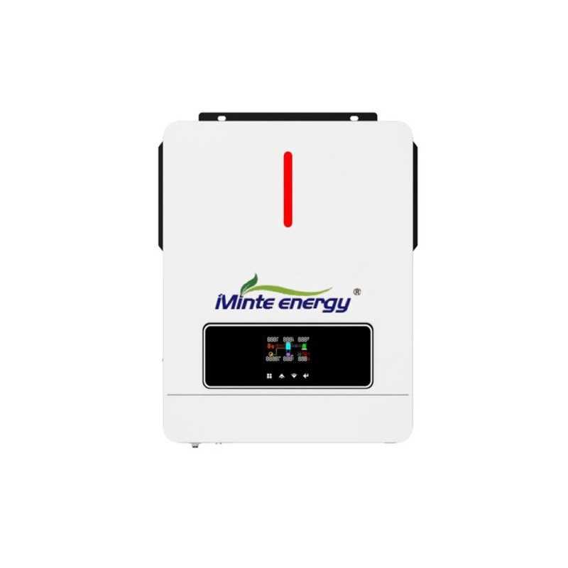 Υβριδικός ηλιακός μετατροπέας 6.2KW,Ηλιακός Φορτιστής 48V DC 120A, Είσοδος PV 500V DC, Έξοδος 2 Φορτίων, Ενσωματωμένο WiFi MT-11