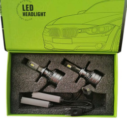 Σετ Λάμπες LED H3 αυτοκινήτου 2 όψεων 2τμχ 140W 6500K 40000LM HW-0300-H3
