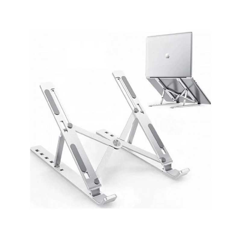 Μεταλλική Πτυσσόμενη Βάση για Laptop 7″-15″ SP-020 Ασημί