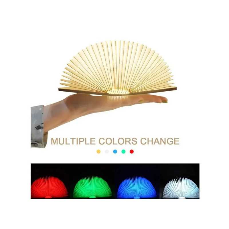 Διακοσμητικό Φωτιστικό Βιβλίο LED RGB με τηλεχειριστήριο CL-013