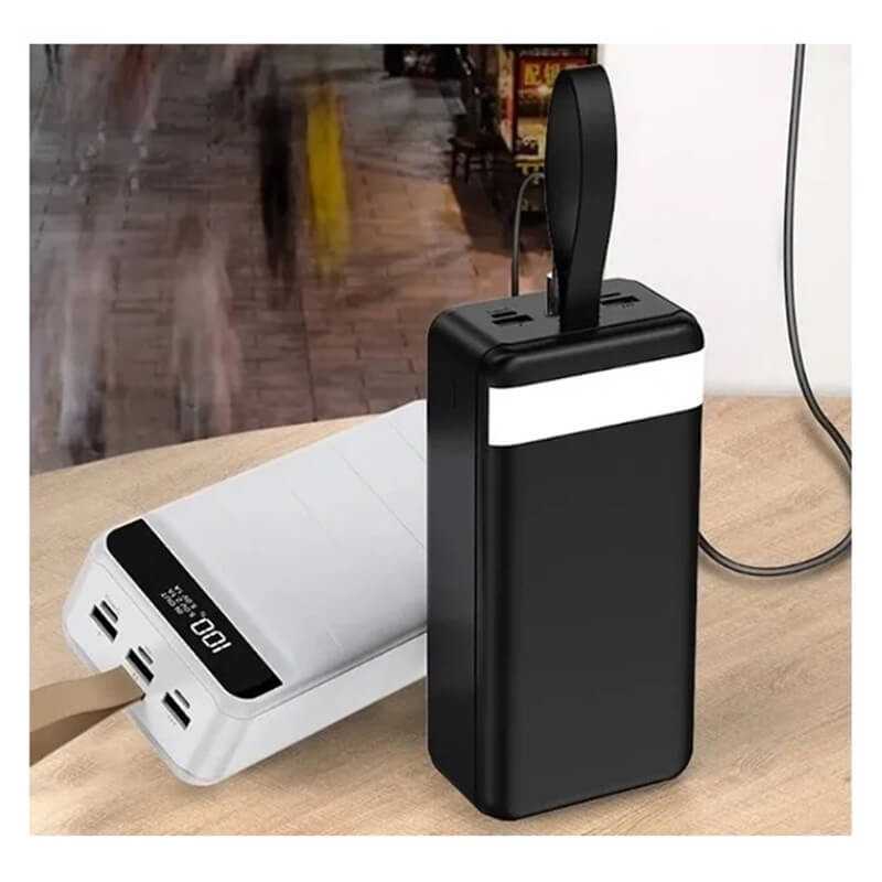 Powerbank 50000 mAh με 3 Θύρες USB-A KLGO KP-95 Μαύρο