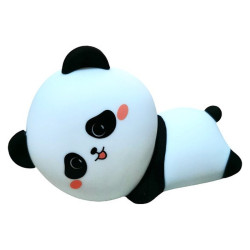 Διακοσμητικό Φωτιστικό USB Σιλικόνης Πάντα με χρονοδιακόπτη 7 χρώματα φωτισμού CL-008