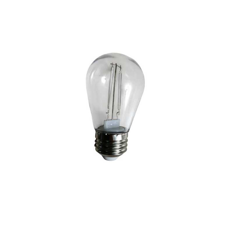 Λάμπα LED αδιάβροχη 10τμχ. E27 2W 220V RZ-164 Μπλε φωτισμός