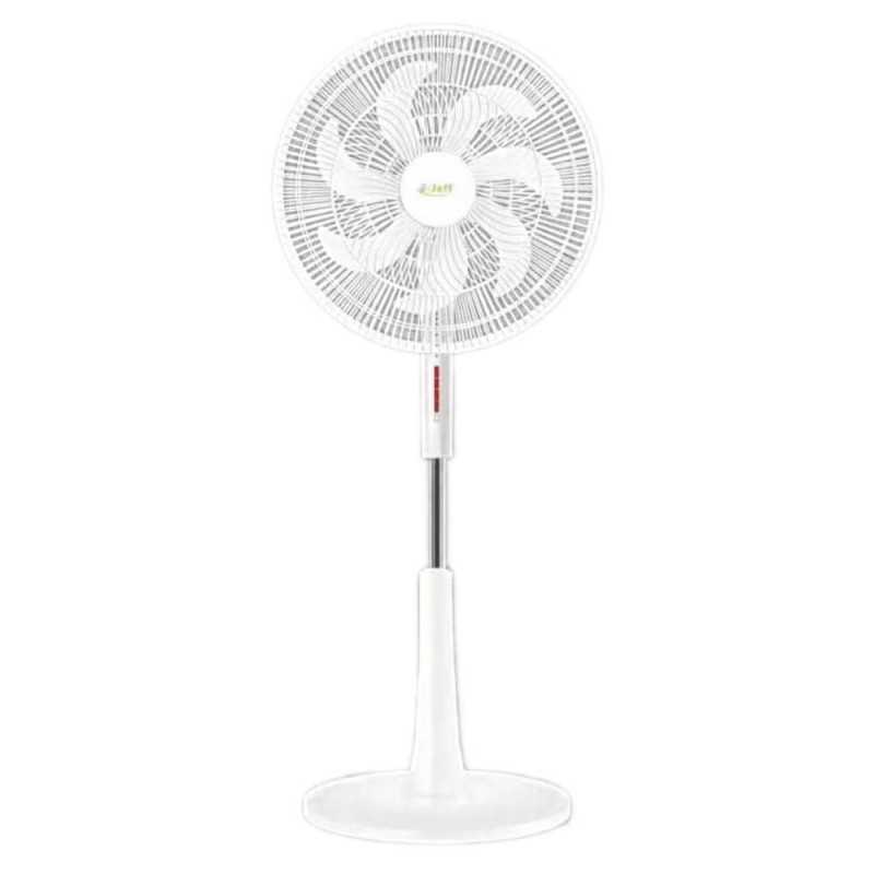 Ανεμιστήρας ορθοστάτης με ασύρματο τηλεκοντρόλ και 7 λεπίδες 18″ F8 Λευκό/Μαύρο