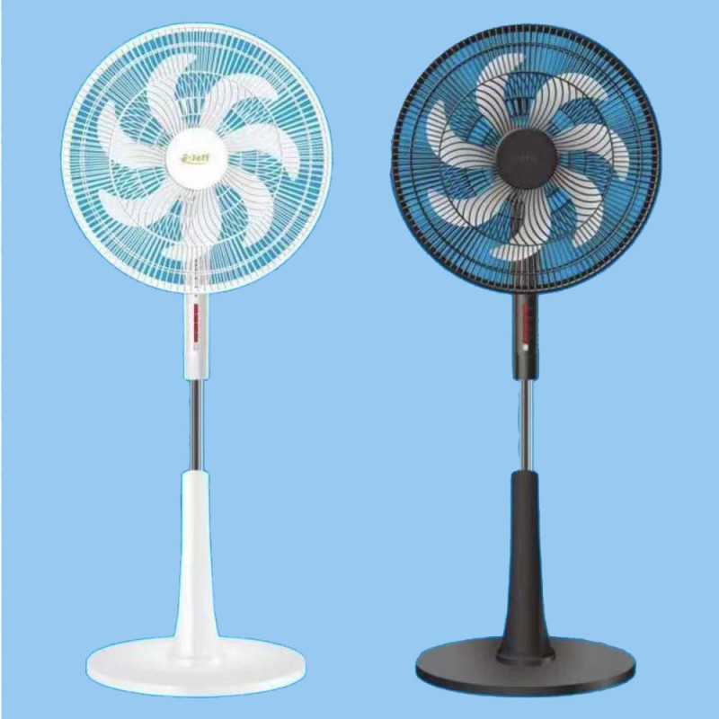 Ανεμιστήρας ορθοστάτης με ασύρματο τηλεκοντρόλ και 7 λεπίδες 18″ F8 Λευκό/Μαύρο