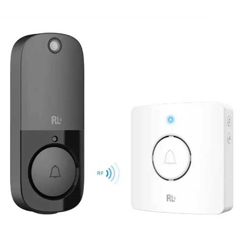 Ασύρματο κουδούνι πόρτας με κάμερα και Wi Fi Tuya RL-IP10A Μαύρο