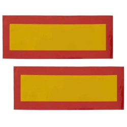 Ανακλαστικές αυτοκόλλητες πινακίδες σετ 2τμχ 20x55cm