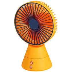 Μίνι ανεμιστήρας γραφείου BJJ708 με φωτισμό και επαναφορτιζόμενη μπαταρία