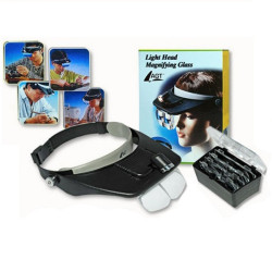 Επαγγελματικός Μεγενθυντικός Φακός Κεφαλής Με Φωτισμό Led ZL-19