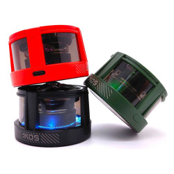 Mini μαγνητικό φορητό ασύρματο ηχείο Bluetooth 5W με LED & Μπαταρία 400mAh CF-Q5 Πράσινο/Κόκκινο/Μαύρο/Μπλε/Λευκό