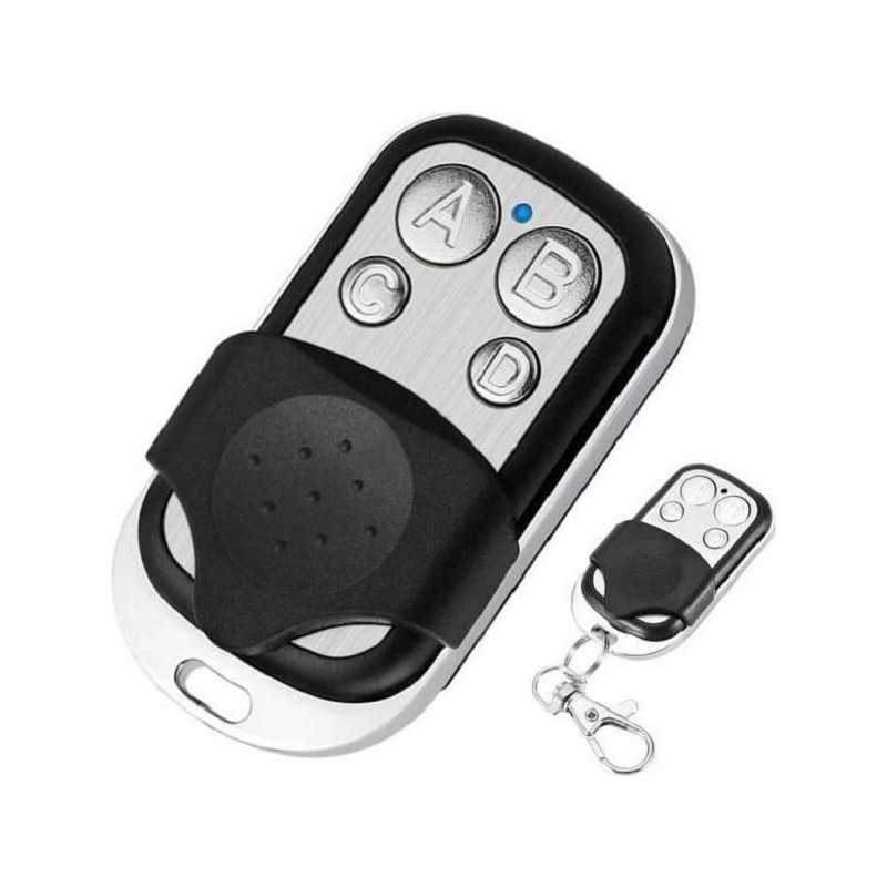 Ασύρματο τηλεχειριστήριο γκαραζόπορτας 4 καναλιών με led και καπάκι A-041