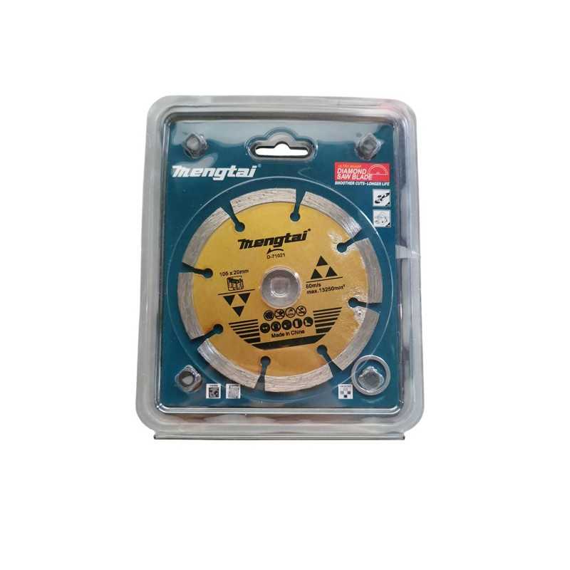 Διαμαντόδισκος κοπής 105x20mm με κωδικό D-71021 15376-14