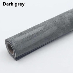 Αυτοκόλλητο σουέτ 60×100cm γκρι για εσωτερικό αυτοκινήτου W17319-3G