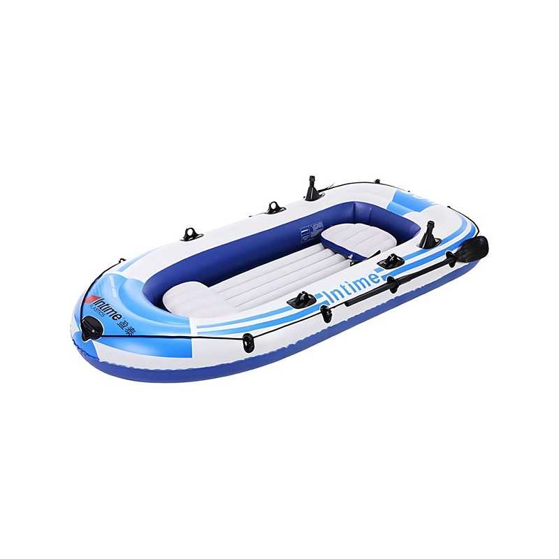 Φουσκωτή βάρκα 4 θέσεων με κουπιά, μαξιλάρια και θήκες καλαμιών YT-099