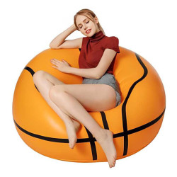 Φουσκωτή Πολυθρόνα 110x80cm FX-4044 Πορτοκαλί