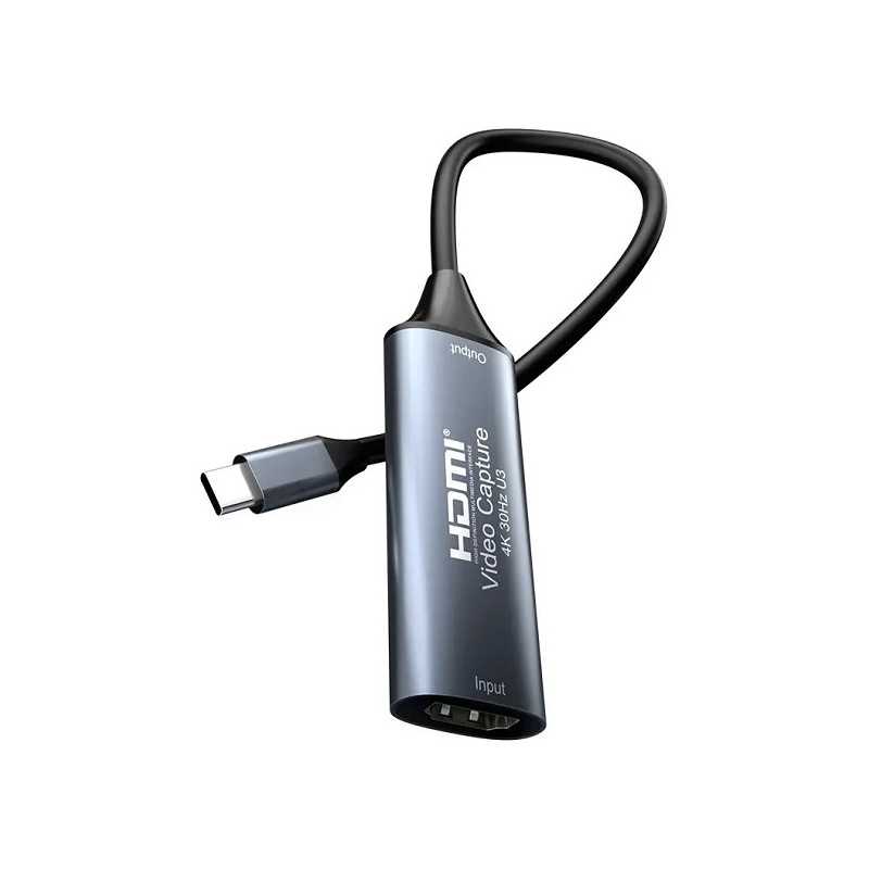 Κάρτα λήψης βίντεο HDMI 4K σε Type-C USB 3.1 A-025 για εγγραφή & live stream
