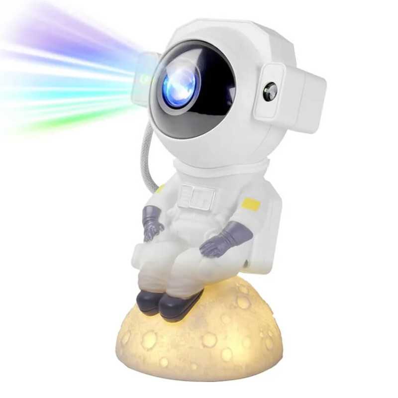 Προβολέας LED Αστροναύτης έναστρου ουρανού με σεληνιακό λαμπτήρα 360° με BT SD ZY-2410