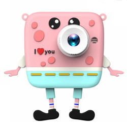 Παιδική ψηφιακή φωτογραφική μηχανή 20MP με οθόνη 2", Ανάλυση 1080p ZY-2402 Μωβ