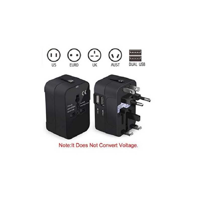 Τροφοδοτικό Universal με 2 USB θύρες και ισχύ 1380W A-036