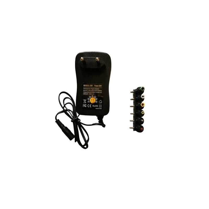Universal φορτιστής 3–12V με 6 διαφορετικά βύσματα A-045