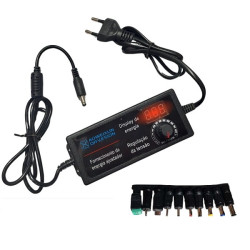 Ρυθμιζόμενο Τροφοδοτικό 3-12V 5A με Οθόνη και 10 Βύσματα A-047