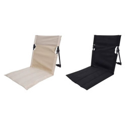 Πτυσσόμενη καρέκλα κάμπινγκ με τσάντα αποθήκευσης 40*38*40CM FX-7149 Μαύρη, Μπεζ