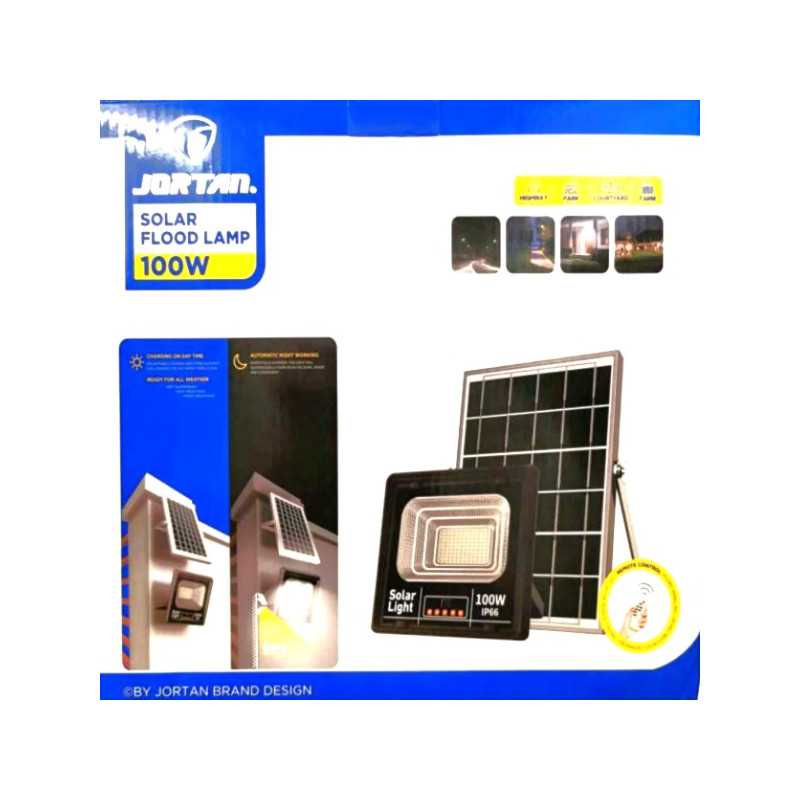 Ηλιακός προβολέας LED 100W IP66 JT-910091-YY100W