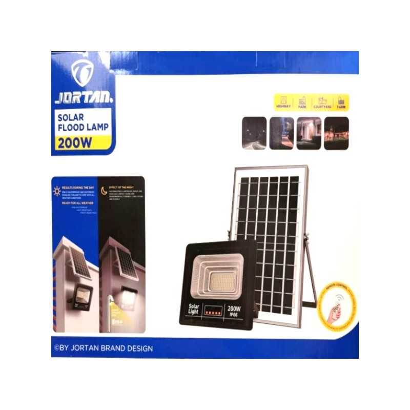 Ηλιακός προβολέας LED 200W IP66 JT-910091-YY200W