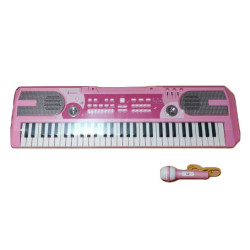 Πολυλειτουργικό πιάνο Bluetooth 61 πλήκτρων με 8 μουσικούς τύπους, 12 μουσικά όργανα και μικρόφωνο για παιδιά ZH-32689