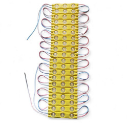 Αδιάβροχη πλακέτα LED 3SMD κίτρινο