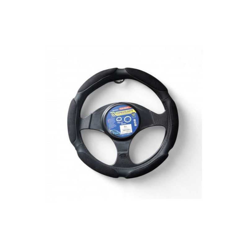 Κάλυμμα τιμονιού αυτοκινήτου 38cm μαύρο