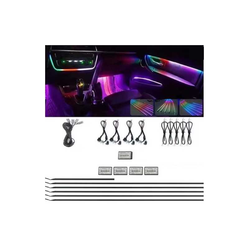 Ατμοσφαιρικά φώτα αυτοκινήτου RGB