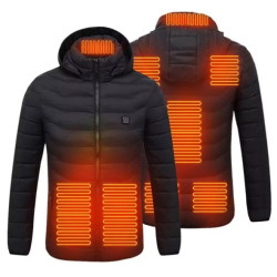 Θερμαινόμενο μπουφάν USB