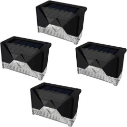 Σετ 4 ηλιακών φωτιστικών για σκάλες και κήπο