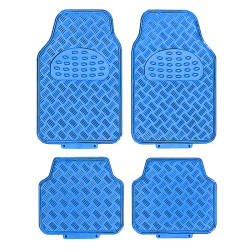 Πατάκια αυτοκινήτου Αλουμινίου Universal Σετ 4τμχ CY68910-002 Μπλε