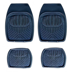 Πατάκια Universal Σετ 4τμχ καουτσούκ CY68910-004 Μαύρο