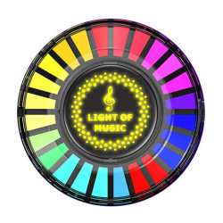 LED RGB Εσωτερικού φωτισμού Αυτοκινήτου με αναπαραγωγή στον ρυθμό της μουσικής και Αρωματικό HW-0078