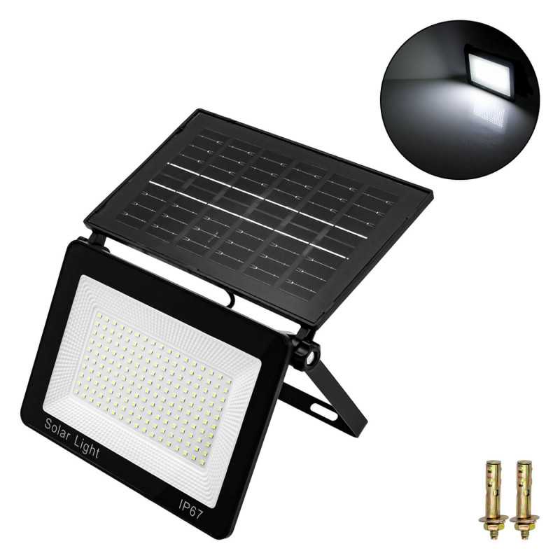 Ηλιακός προβολέας LED 200LED αδιάβροχος εξωτερικού χώρου