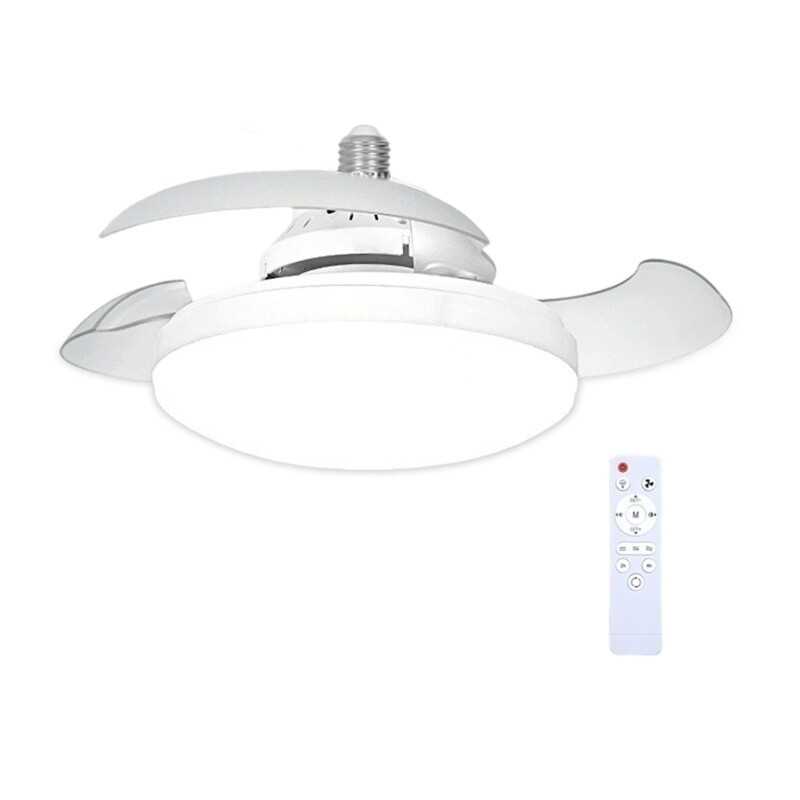 Ανεμιστήρας οροφής LED με τηλεχειριστήριο και φωτισμό