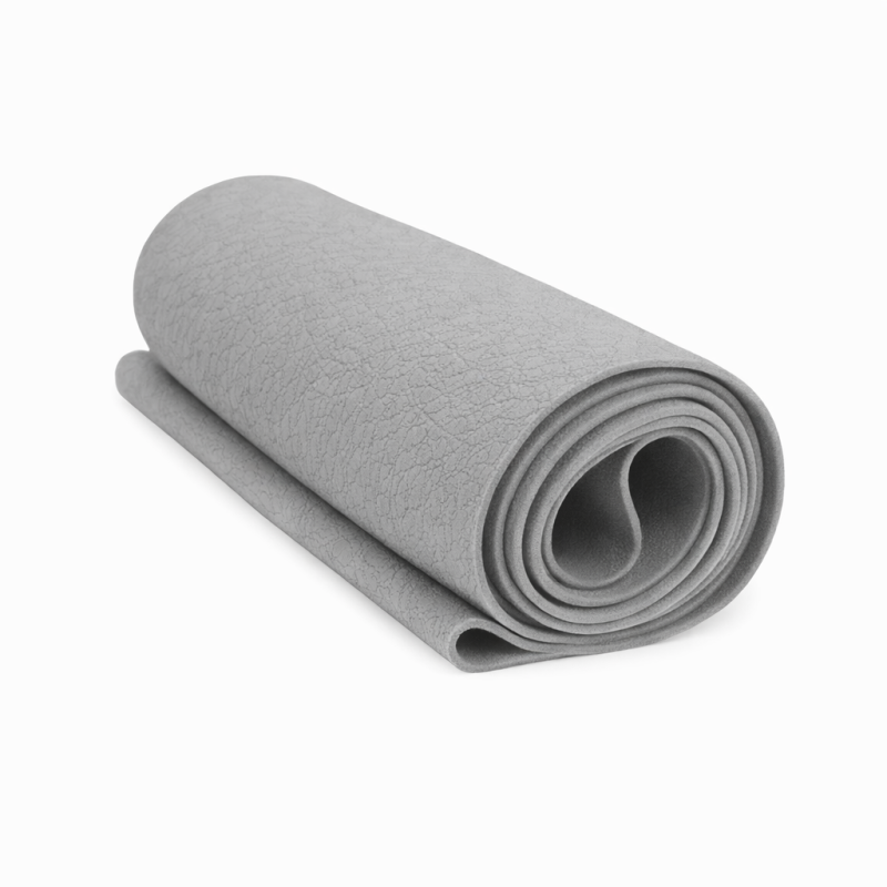 Κάλυμμα Τιμονιού Αυτοκινήτου με Διάμετρο 32-40cm από Δερματίνη Γκρι